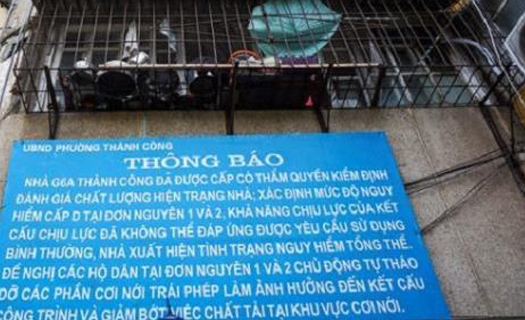 Cải tạo chung cư cũ chờ sập ở Hà Nội: Chủ đầu tư 